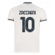 Maillot de foot Lazio Mattia Zaccagni #10 Extérieur vêtements 2025-26 Manches Courtes